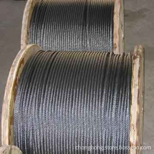 Ungalvanized Steel Wire Ropes, Various Sizes Accepted